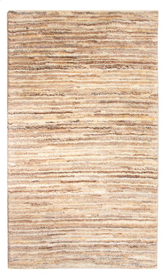 Gabbeh Teppich - Perser - 95 x 57 cm - dunkelbeige