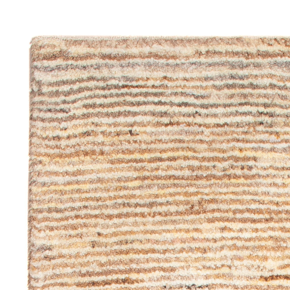 Gabbeh Teppich - Perser - 91 x 57 cm - dunkelbeige