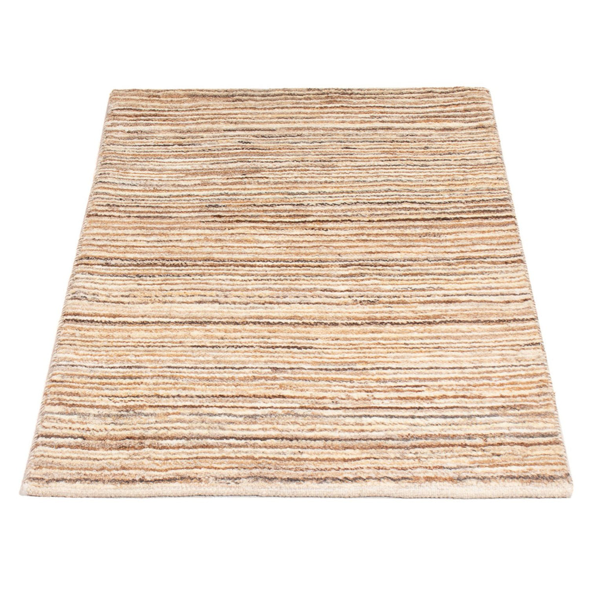 Gabbeh Teppich - Perser - 95 x 62 cm - dunkelbeige