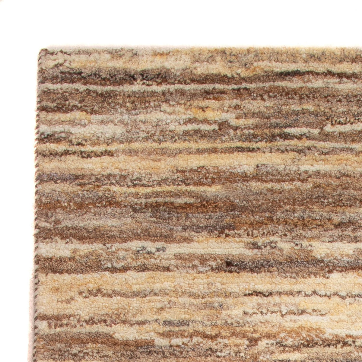 Gabbeh Teppich - Perser - 62 x 95 cm - dunkelbeige