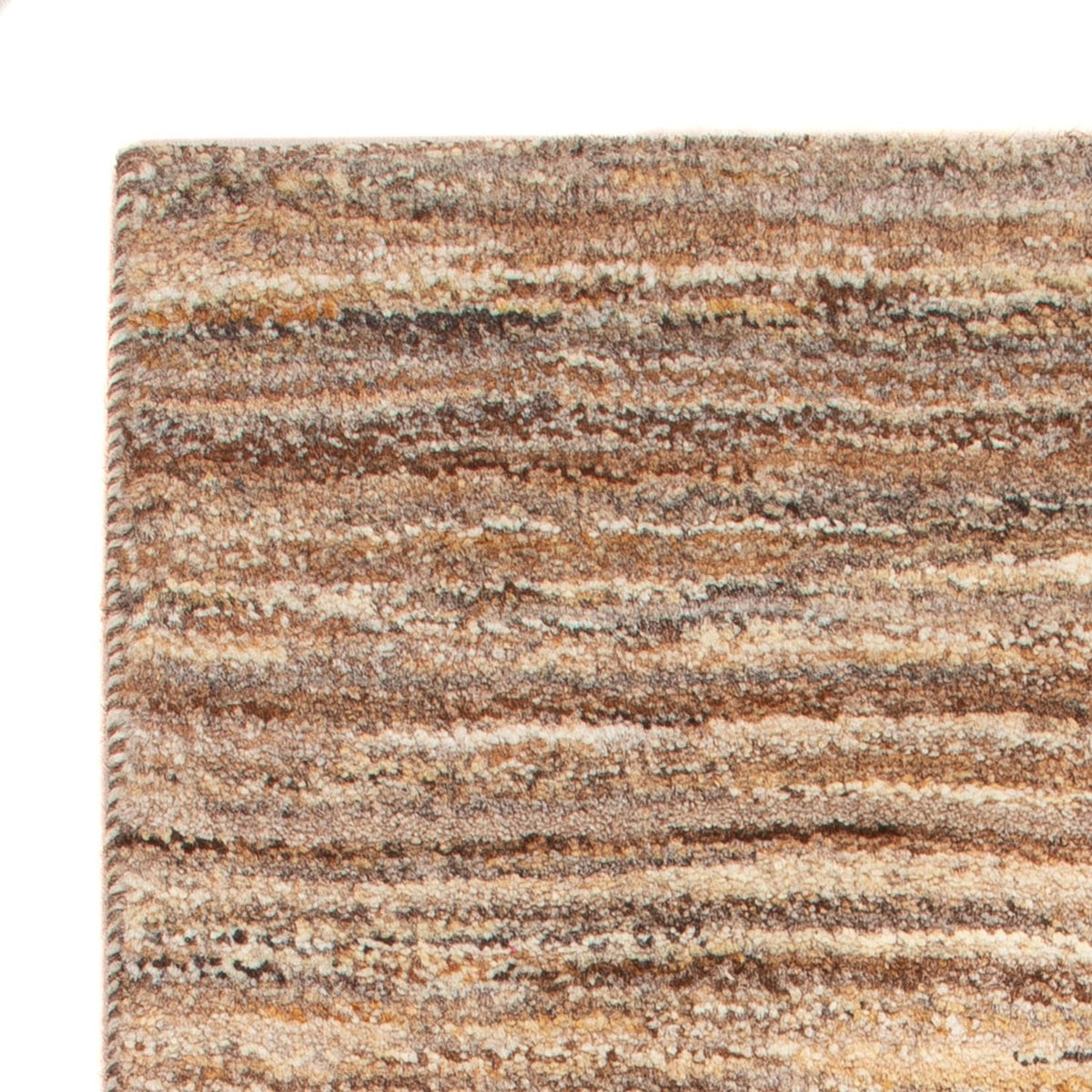 Gabbeh Teppich - Perser - 58 x 90 cm - dunkelbeige