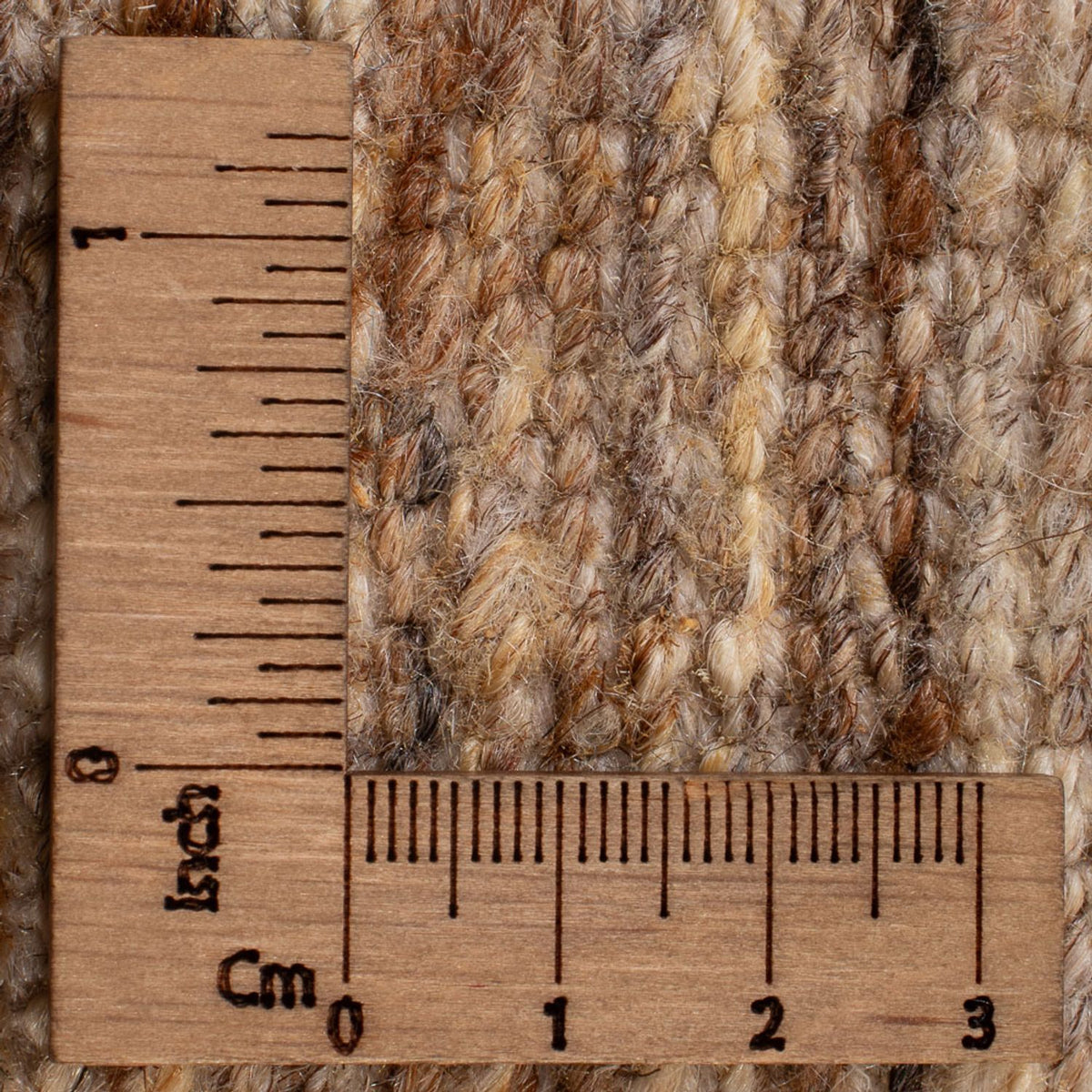 Gabbeh Teppich - Perser - 90 x 58 cm - dunkelbeige