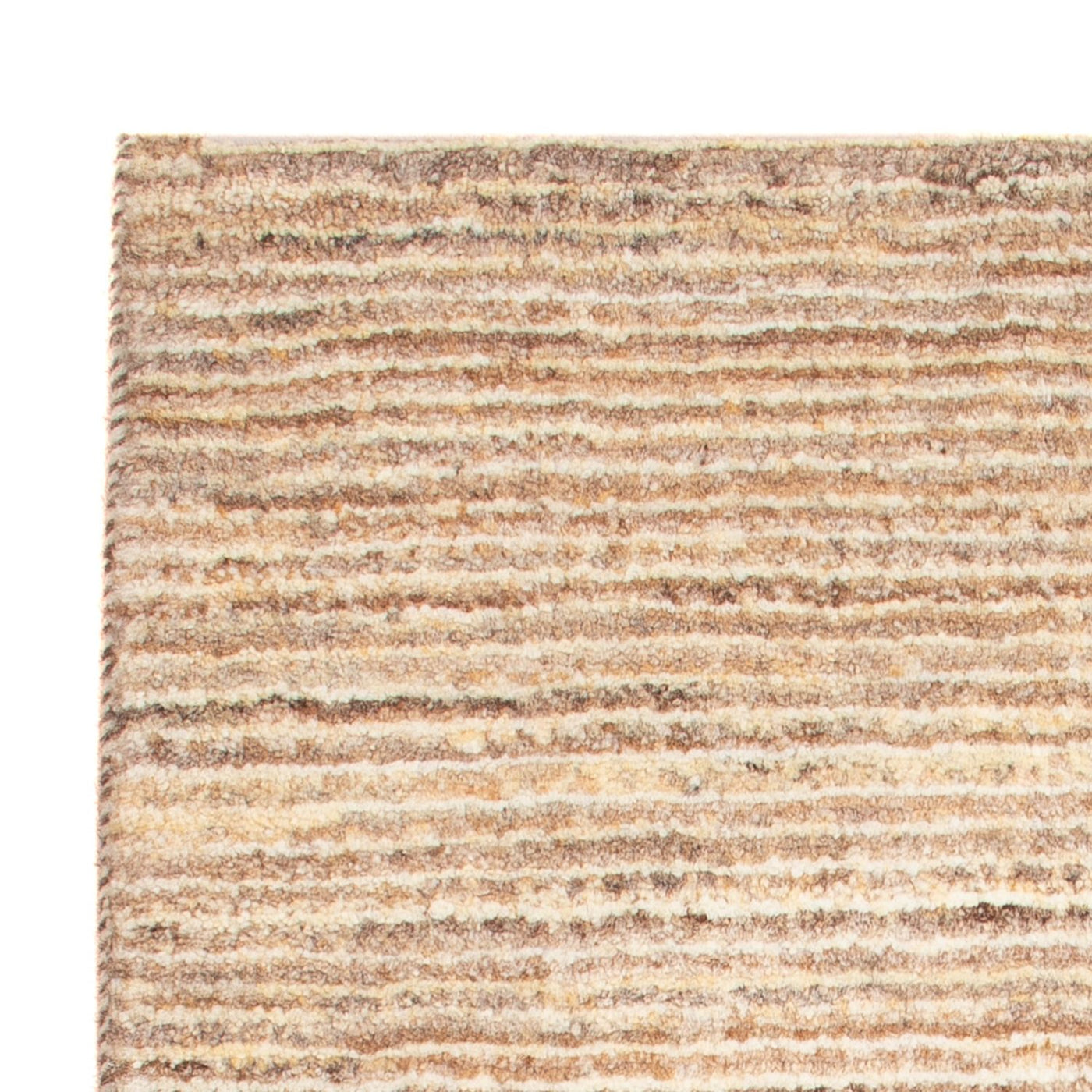 Gabbeh Teppich - Perser - 94 x 61 cm - dunkelbeige
