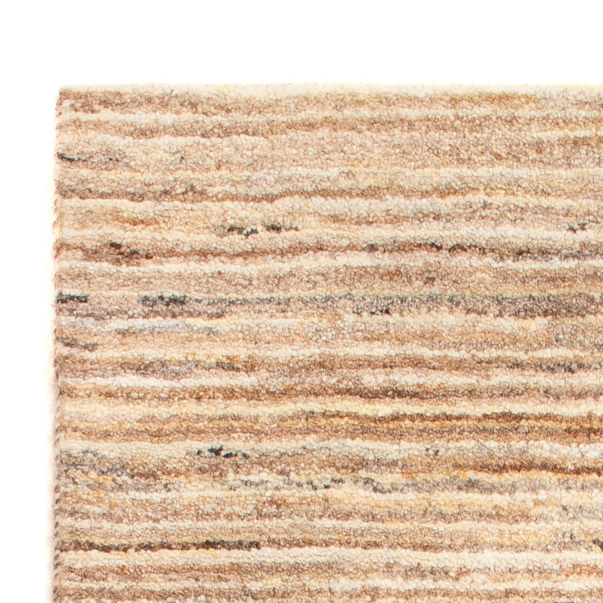 Gabbeh Teppich - Perser - 93 x 60 cm - dunkelbeige