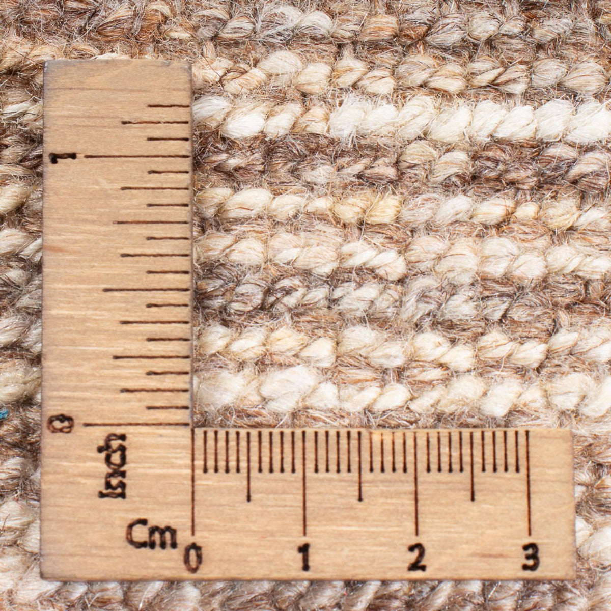 Gabbeh Teppich - Perser - 243 x 198 cm - natur