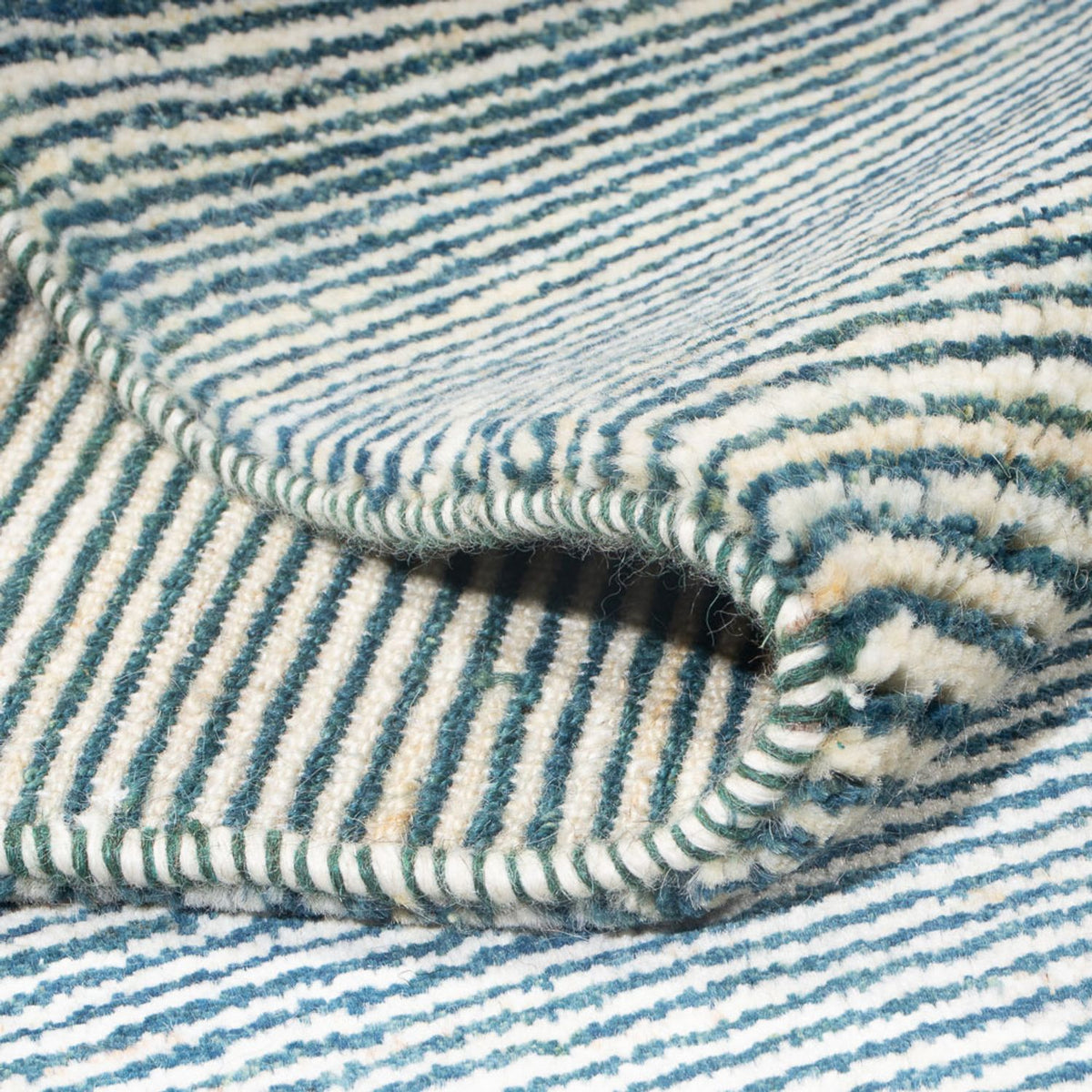 Gabbeh Teppich - Perser - 240 x 218 cm - silber