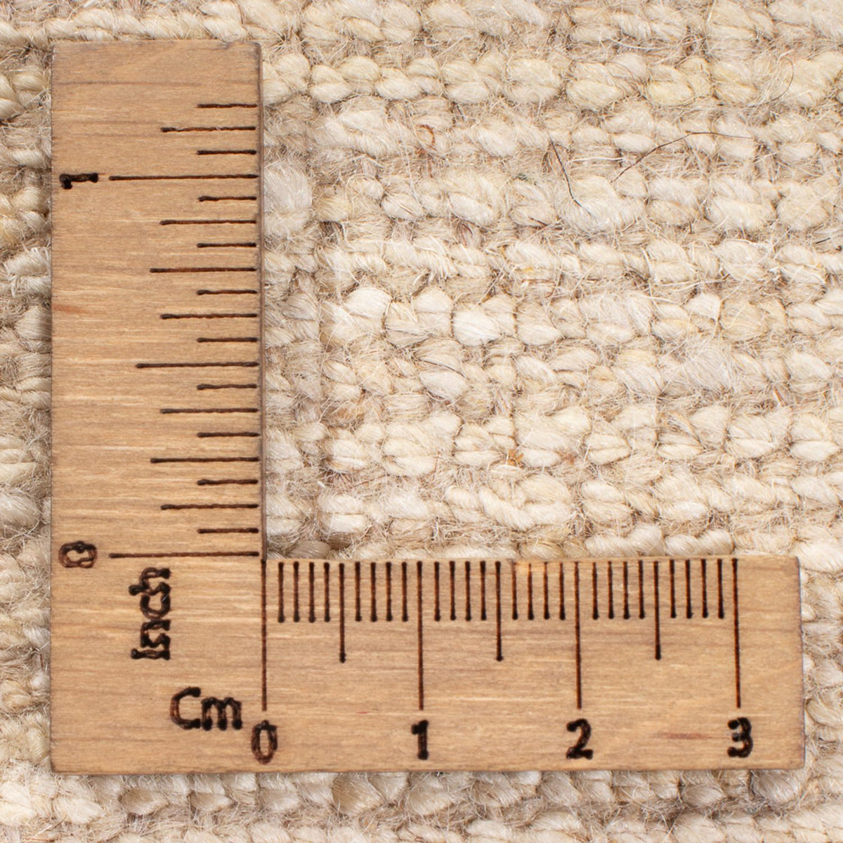 Gabbeh Teppich - Perser - 193 x 147 cm - hellbeige