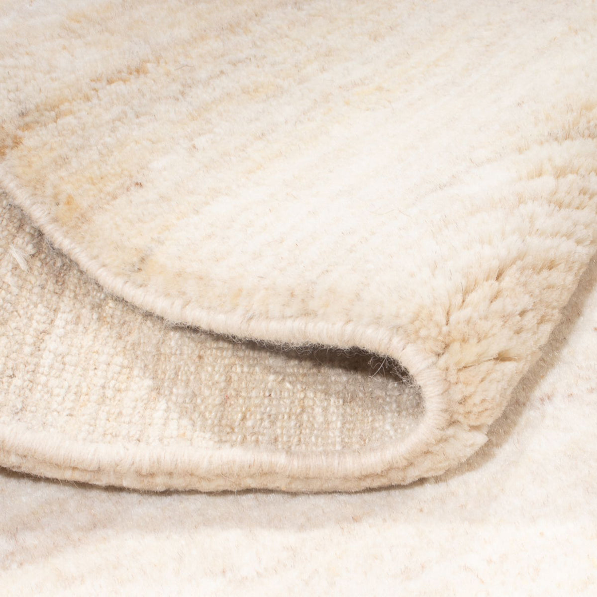 Gabbeh Teppich - Perser - 200 x 155 cm - hellbeige