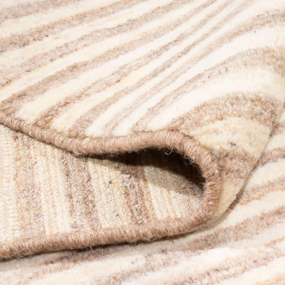 Gabbeh Teppich - Perser - 290 x 250 cm - hellbeige