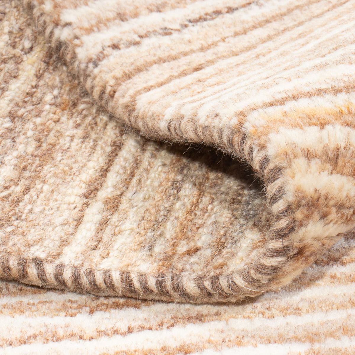 Gabbeh Teppich - Perser - 94 x 60 cm - dunkelbeige