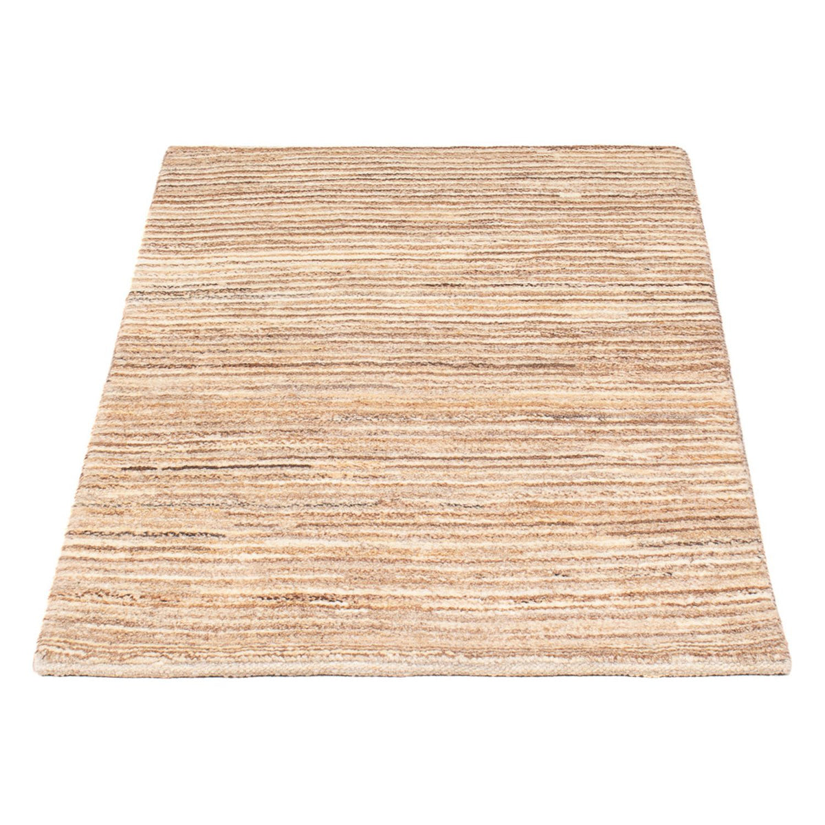 Gabbeh Teppich - Perser - 94 x 60 cm - dunkelbeige
