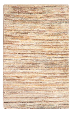Gabbeh Teppich - Perser - 93 x 60 cm - dunkelbeige