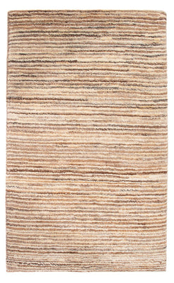 Gabbeh Teppich - Perser - 97 x 57 cm - dunkelbeige