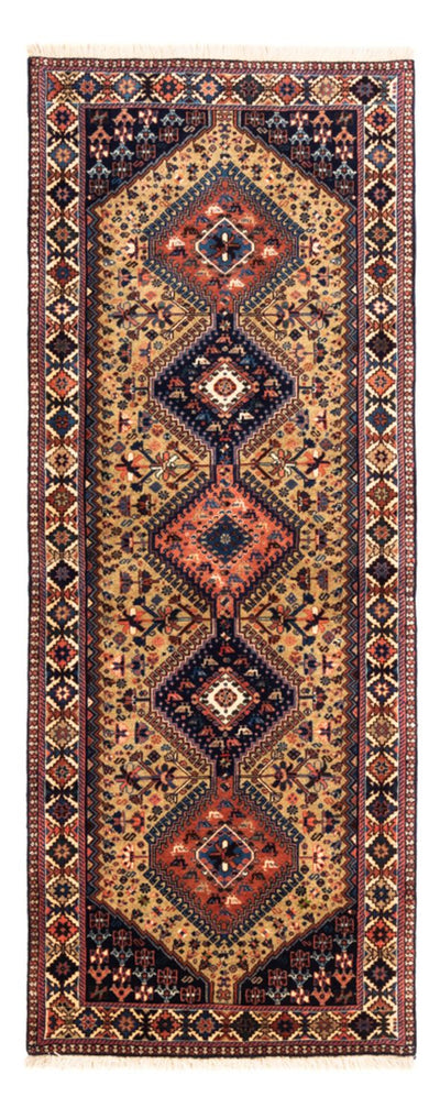Gabbeh Persisch Teppich 76x220cm - Perserteppich Wollteppich