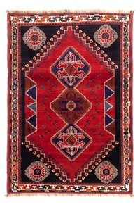Gabbeh Teppich - Kaschkuli Perser - 158 x 112 cm - rot