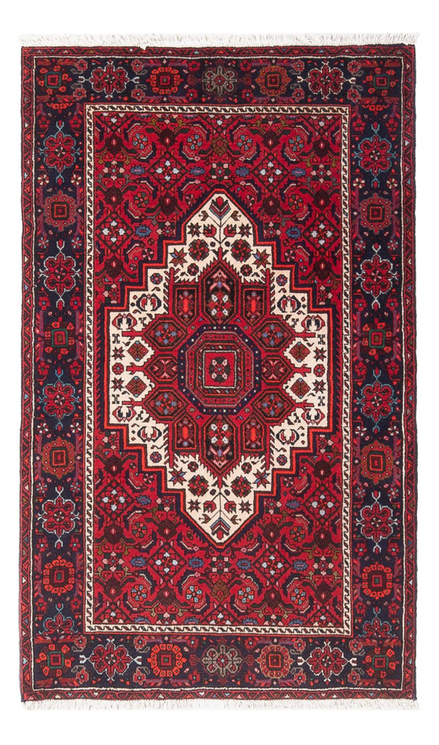 Perserteppich - Nomadic - 127 x 82 cm - rot