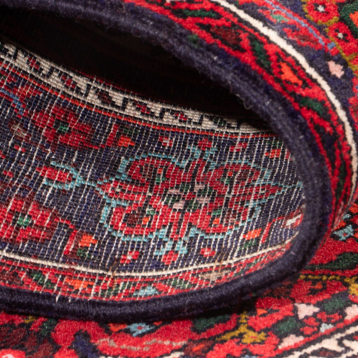 Perserteppich - Nomadic - 127 x 82 cm - rot