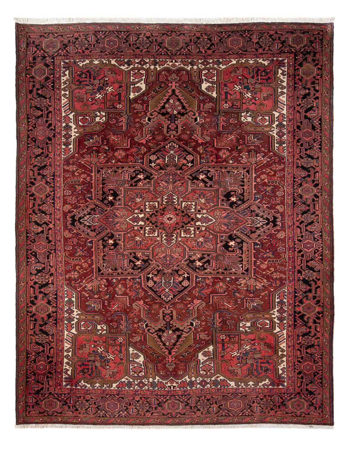 Perserteppich - Nomadic - 336 x 255 cm - rot