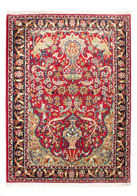 Perserteppich - Isfahan - Premium - 105 x 77 cm - rot