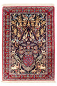 Perserteppich - Isfahan - Premium - 106 x 72 cm - dunkelblau