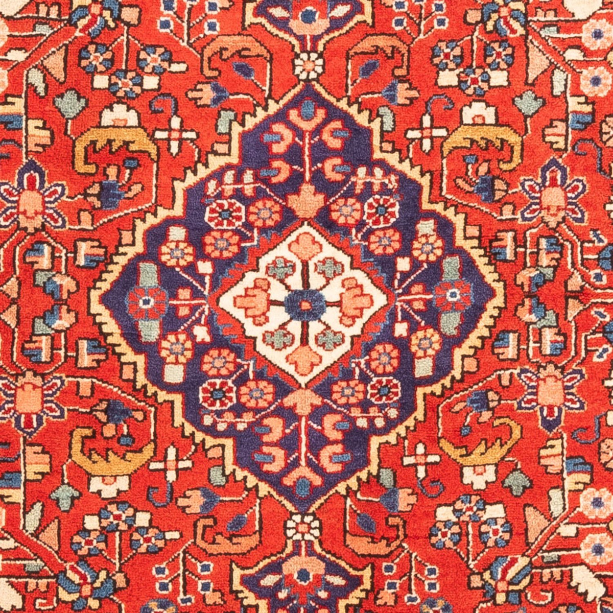 Perserteppich - Nomadic - 160 x 108 cm - rot
