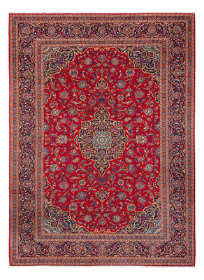 Perserteppich - Keshan - 412 x 290 cm - rot