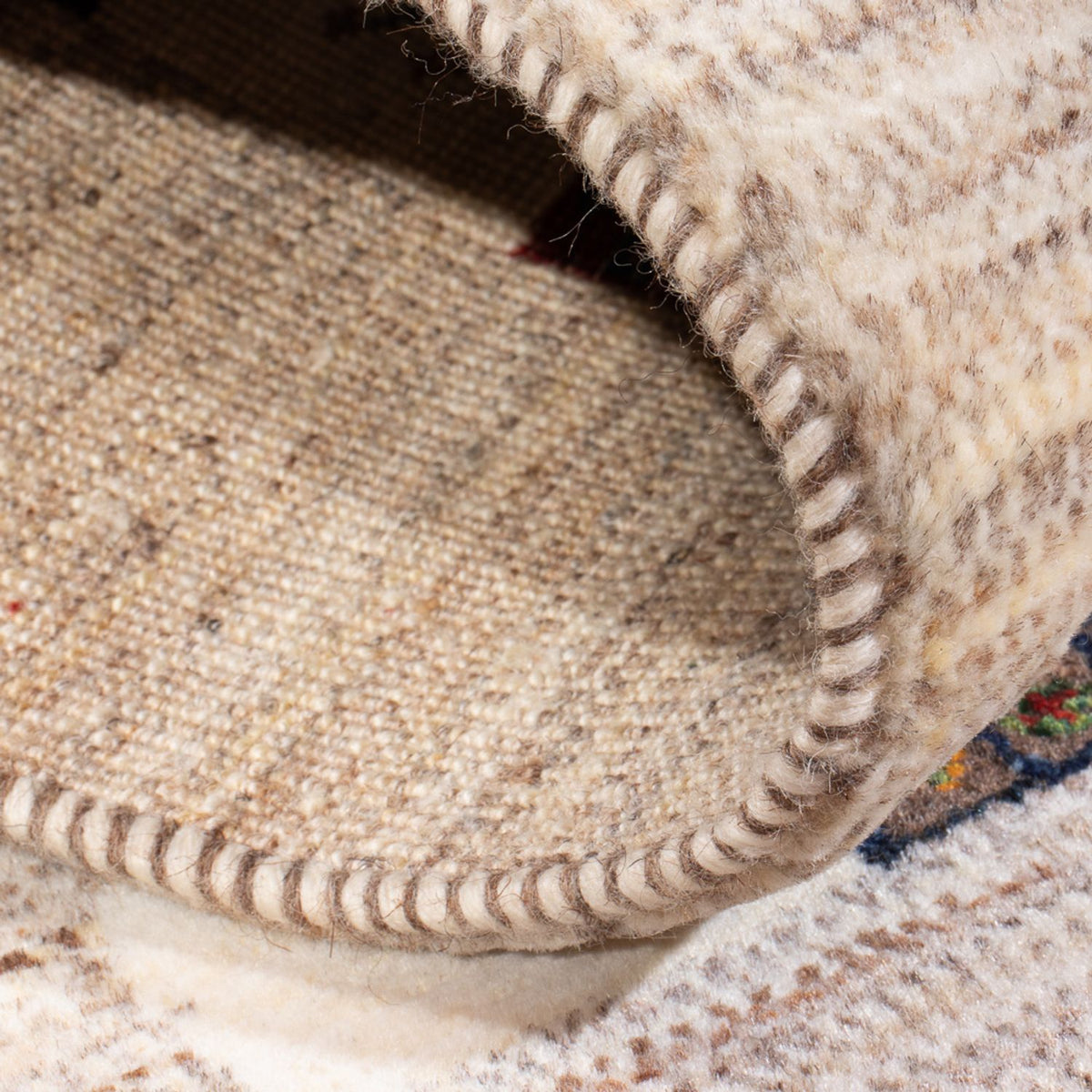 Gabbeh Teppich - Loribaft Perser - 132 x 78 cm - mehrfarbig