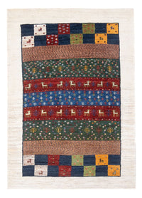Gabbeh Teppich - Loribaft Perser - 131 x 86 cm - mehrfarbig