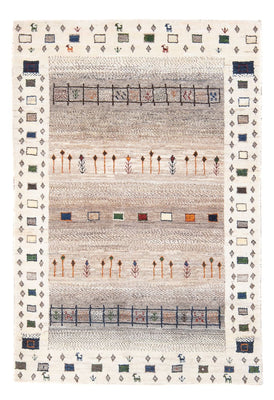 Gabbeh Teppich - Loribaft Perser - 134 x 86 cm - mehrfarbig