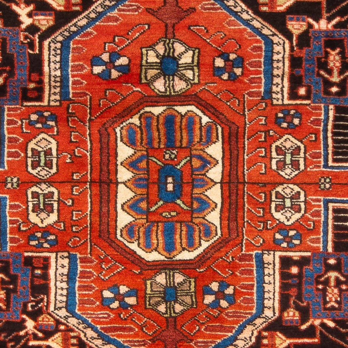 Perserteppich - Nomadic - 207 x 147 cm - rot