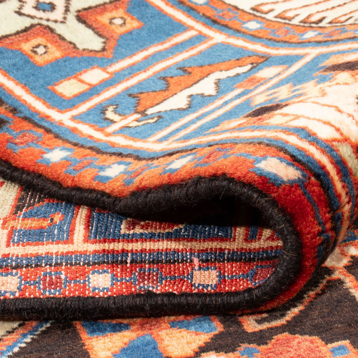 Perserteppich - Nomadic - 207 x 147 cm - rot