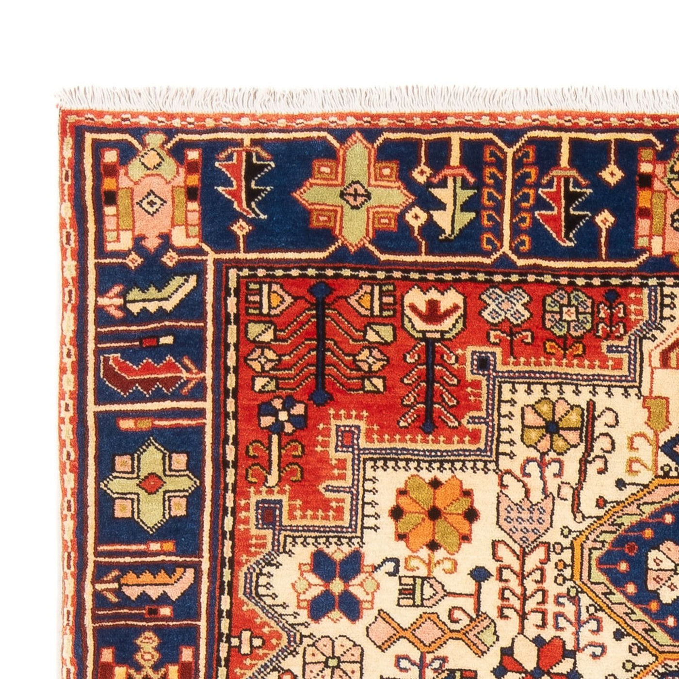 Perserteppich - Nomadic - 186 x 136 cm - rot