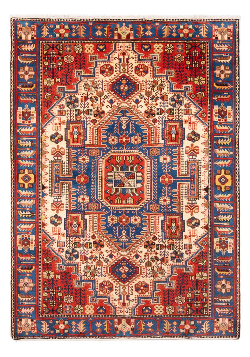 Perserteppich - Nomadic - 200 x 143 cm - blau