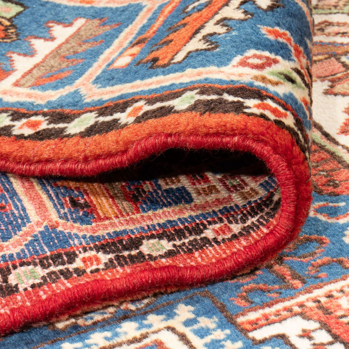 Perserteppich - Nomadic - 213 x 142 cm - blau