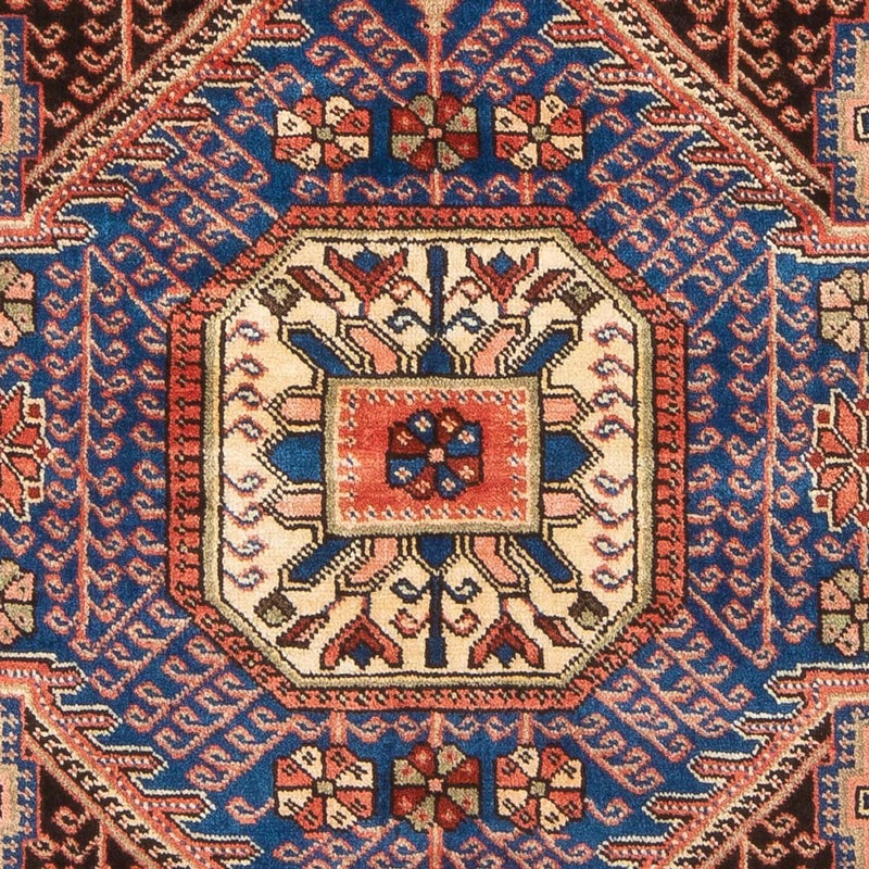 Perserteppich - Nomadic - 196 x 151 cm - blau