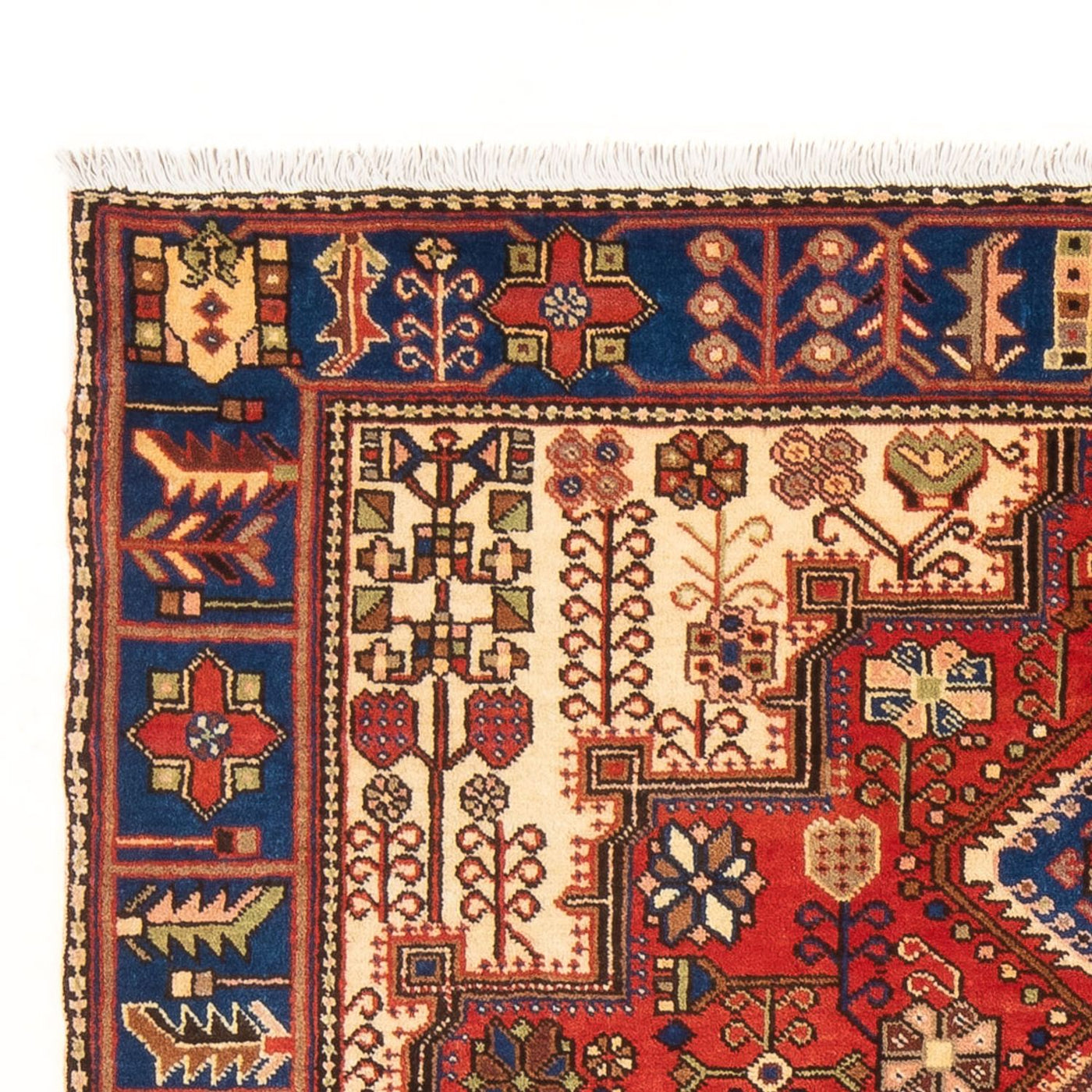 Perserteppich - Nomadic - 197 x 150 cm - blau