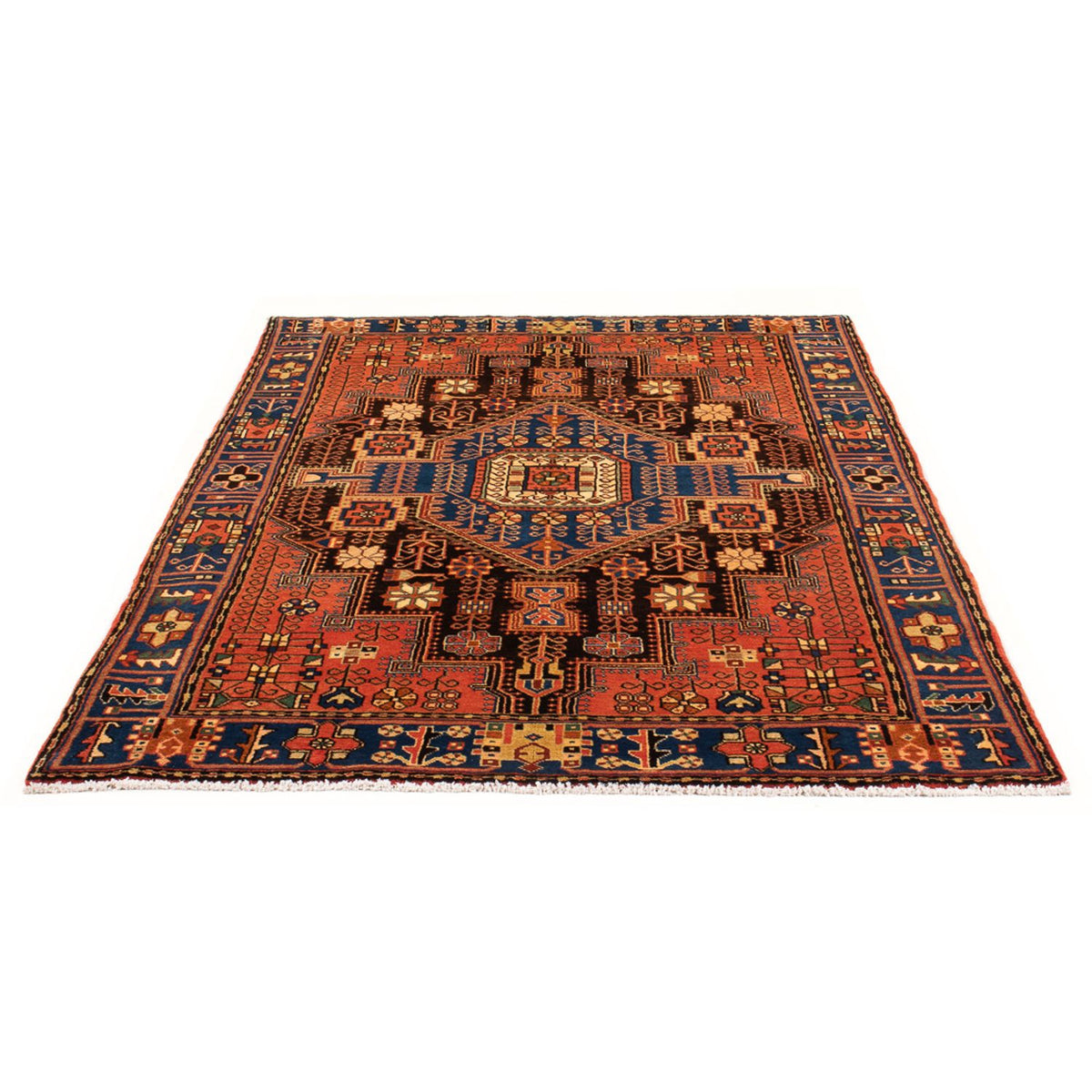 Perserteppich - Nomadic - 201 x 137 cm - blau