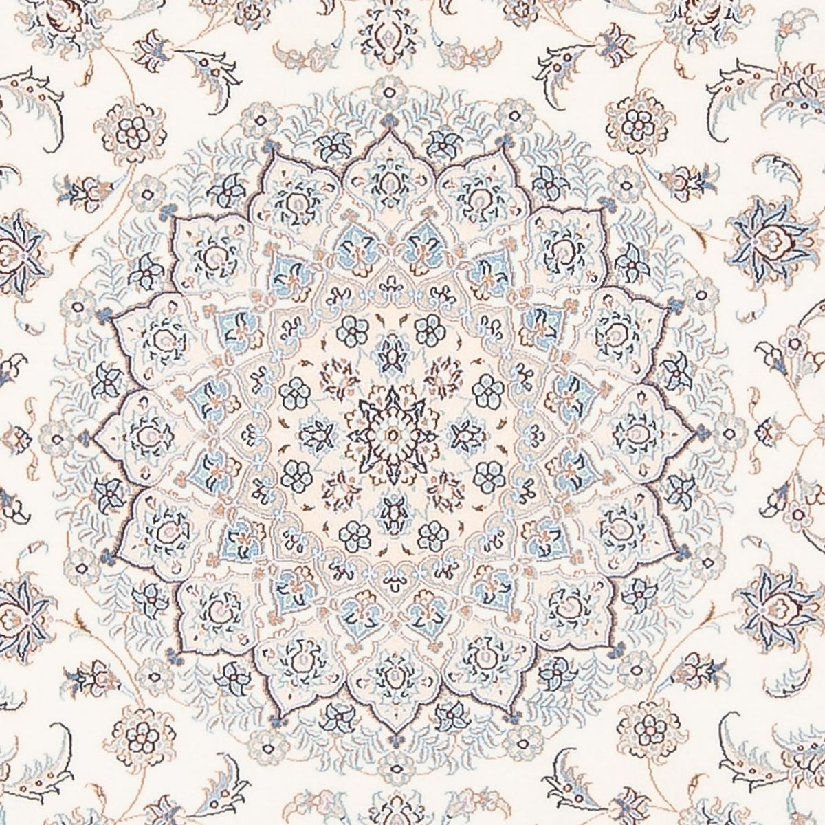 Perserteppich - Nain - Premium - 208 x 150 cm - creme