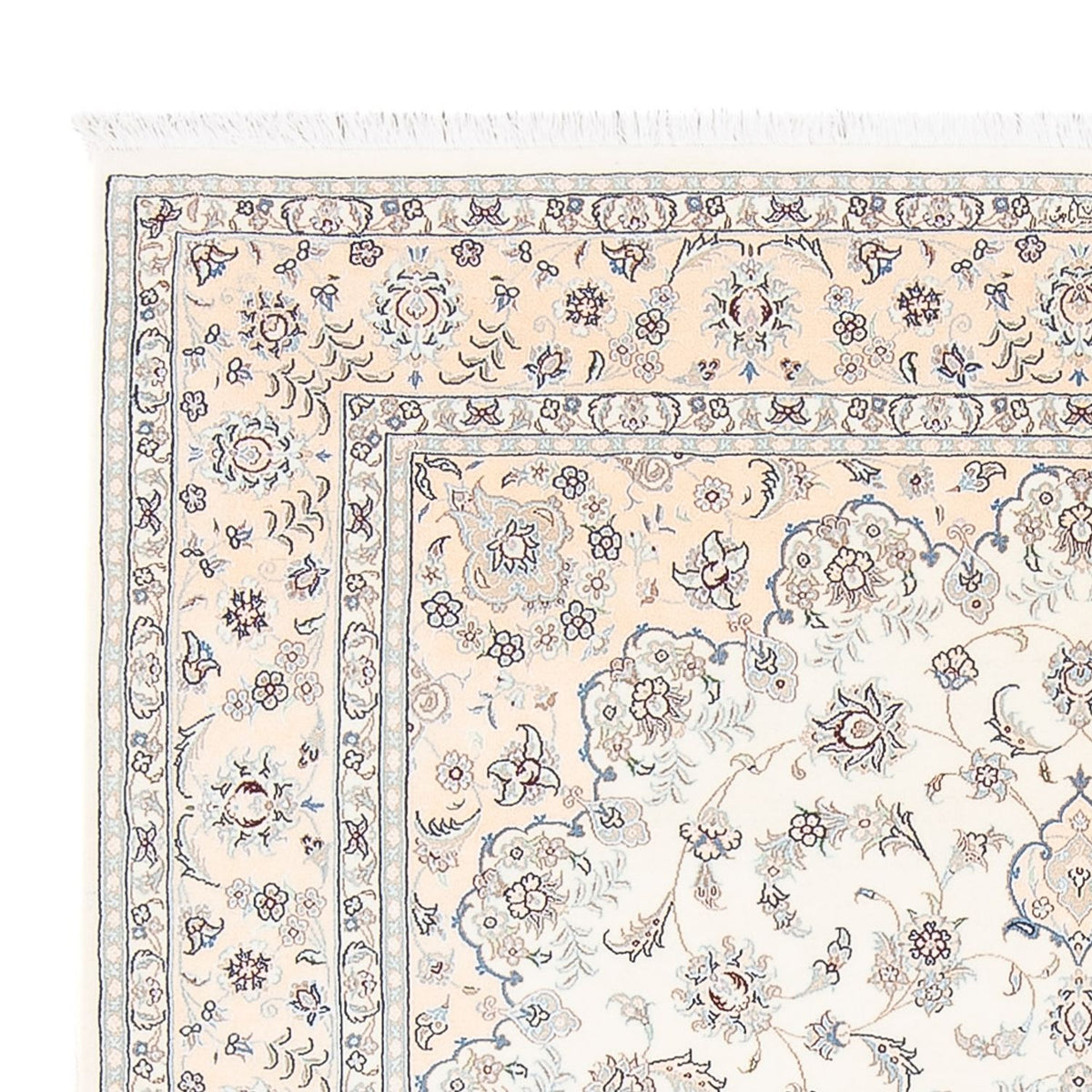 Nain - 6La Teppich 155x206cm - Perserteppich - creme