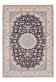 Nain - 6La Teppich 130x200cm - Perserteppich - dunkelblau