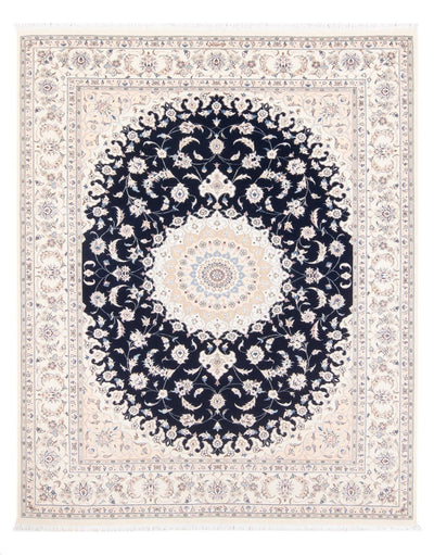Nain - 6La Teppich 132x198cm - Perserteppich - dunkelblau