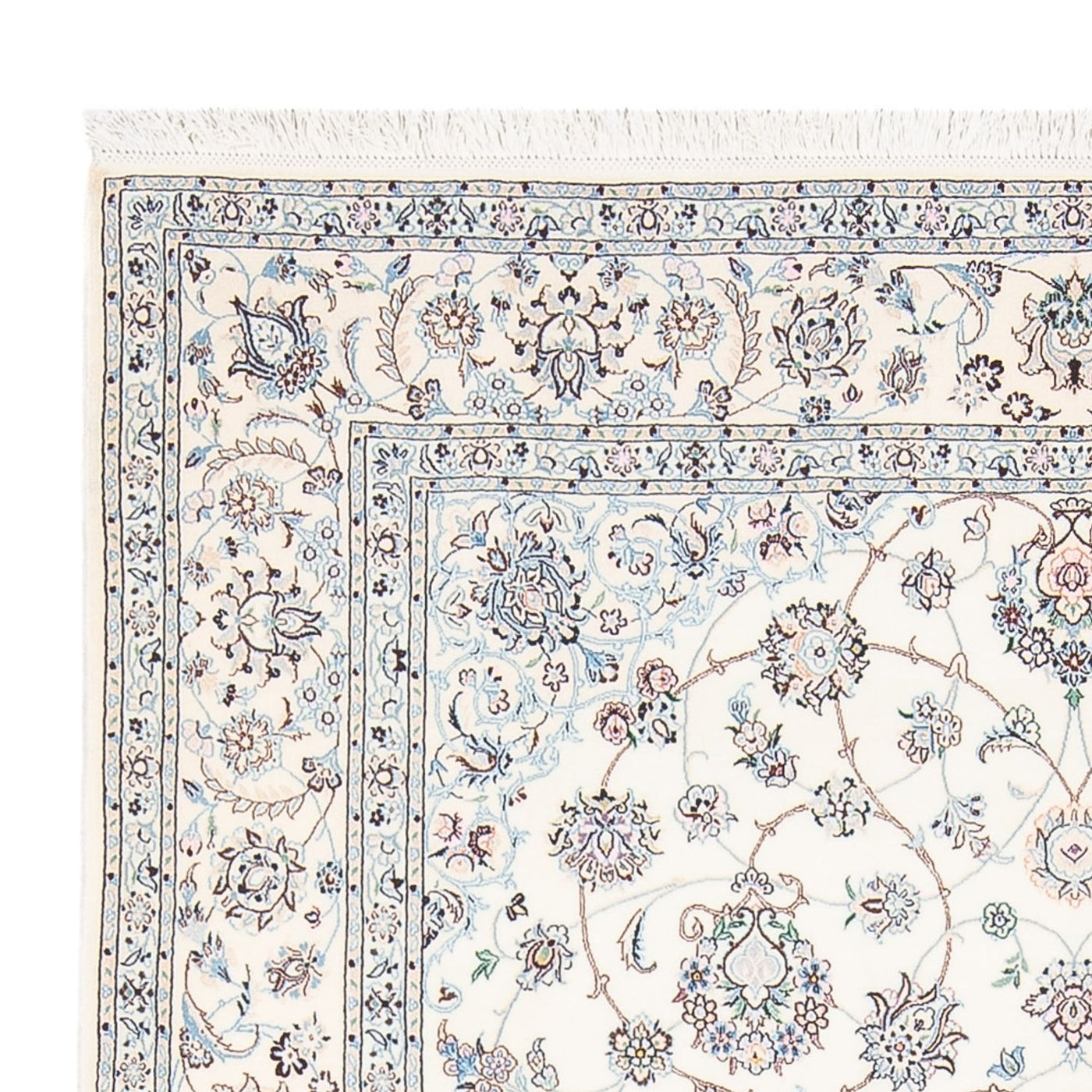 Perserteppich - Nain - Premium - 240 x 155 cm - creme
