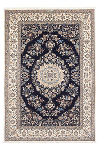 Perserteppich - Nain - Premium - 205 x 135 cm - dunkelblau
