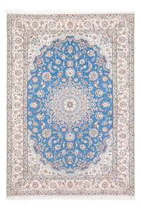 Perserteppich - Nain - Premium - 198 x 131 cm - blau