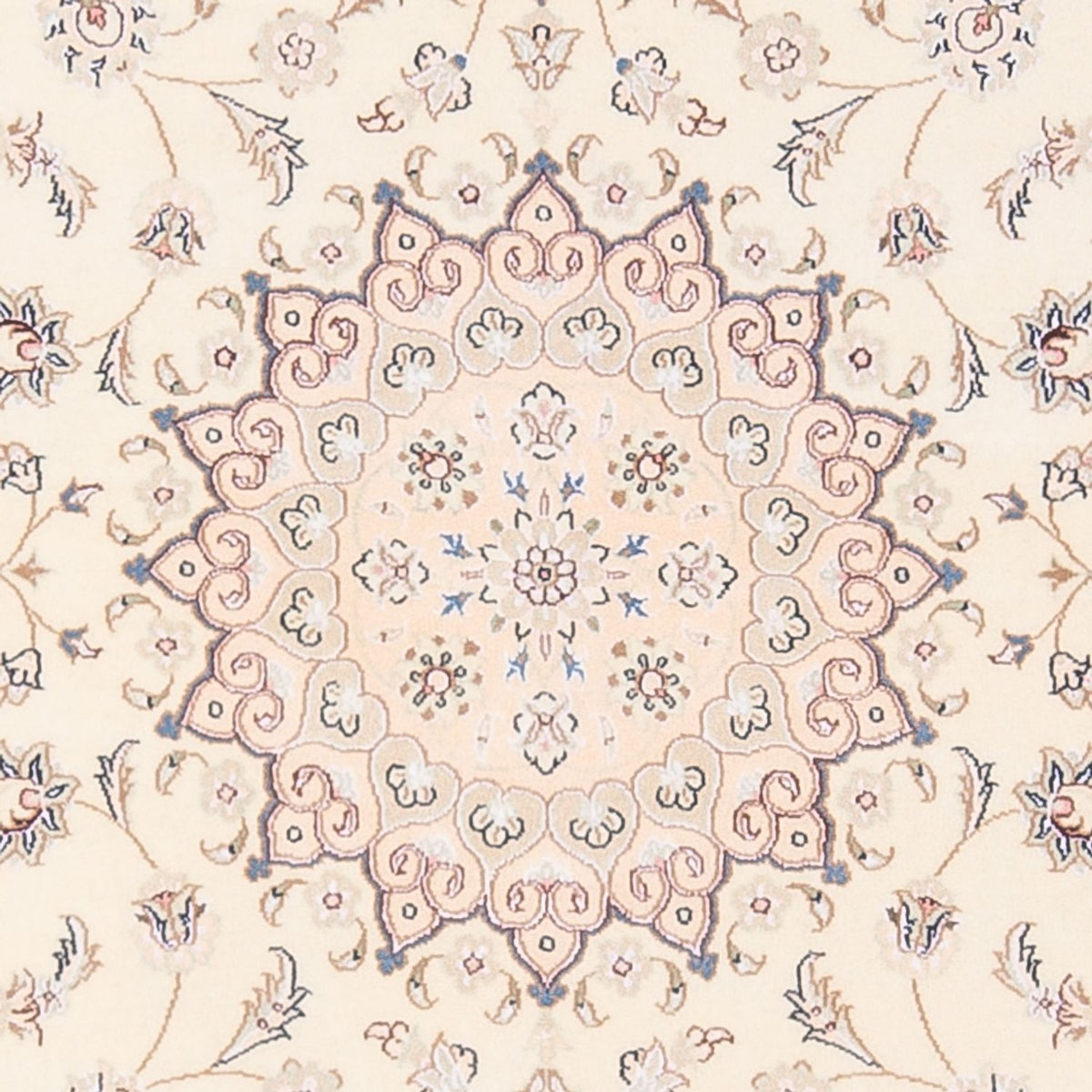 Perserteppich - Nain - Premium - 163 x 108 cm - creme