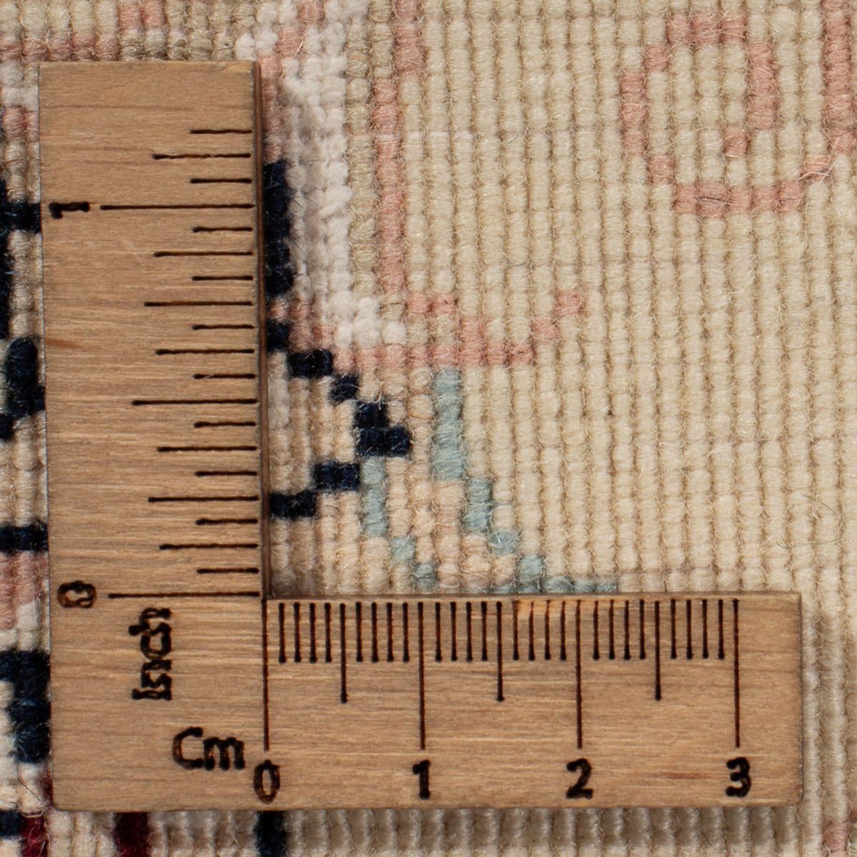 Perserteppich - Nain - 263 x 245 cm - dunkelblau