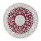 Perserteppich - Nain - Premium rund  - 150 x 150 cm - rot