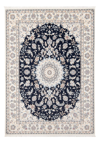 Nain - 6La Teppich 149x203cm - Perserteppich - dunkelblau