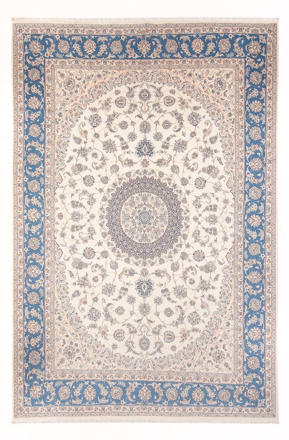 Perserteppich - Nain - Premium - 353 x 248 cm - creme
