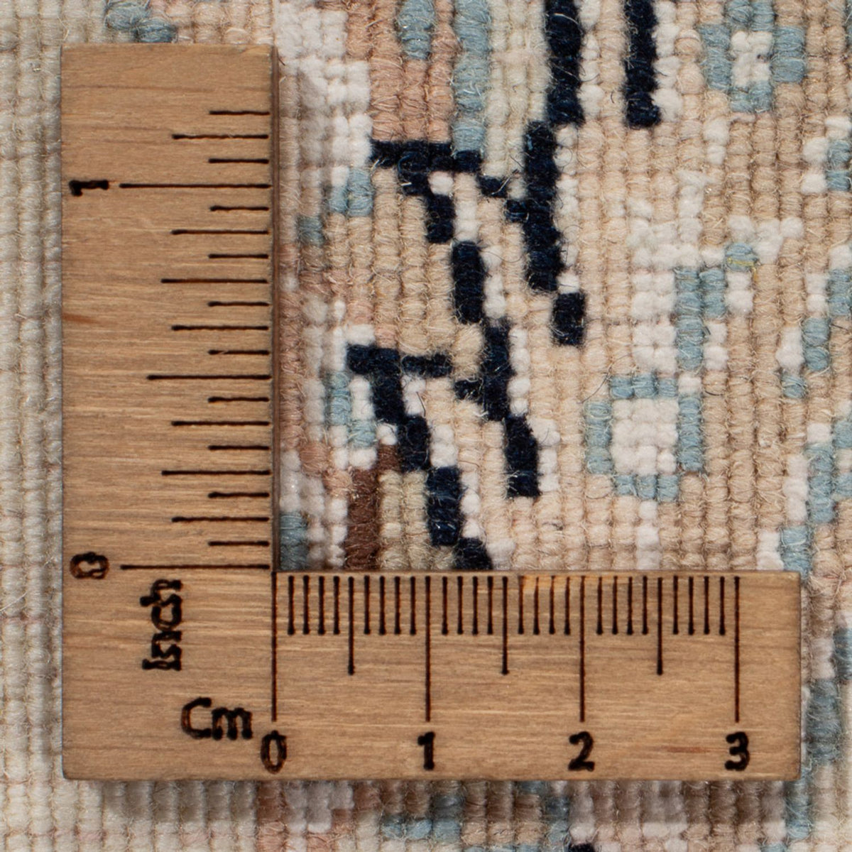 Perserteppich - Nain - 267 x 247 cm - dunkelblau